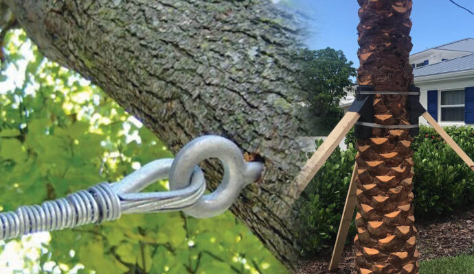 Tree Bracing & Tree Cabling Affordable-Pro Tree Trimming & Removal Team of Riviera Beach